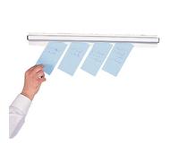 Vogue Pince-commandes 91,5 cm, aluminium, support de commande, fixations faciles à installer incluses, peut contenir 6 à 7 commandes, J232