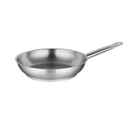 Vogue - Poêle à frire Vogue en acier inoxydable 28 cm - Poêle de chef durable, compatible induction, avec manche soudé isolant, compatible avec la plupart des plaques de cuisson M926