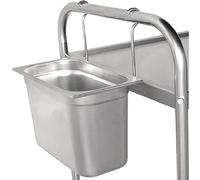 Vogue Porte-conteneurs GN en acier inoxydable - Pour K934 et K825 - Récipient GN non inclus - CC179