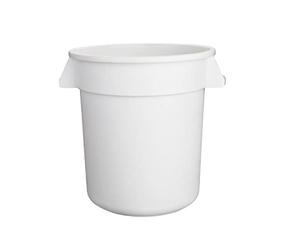 Vogue Poubelle ronde Blanc 38 l