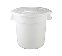 Vogue Poubelle ronde Blanc 76 l