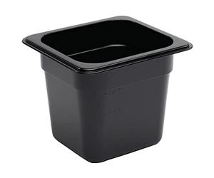 Vogue Récipient alimentaire 1/6 Noir 150 mm 2,3 l