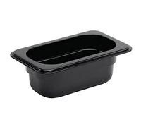 Vogue Récipient alimentaire 1/9 Noir 65 mm 0,6 l