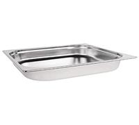 Vogue Récipient alimentaire 2/3 en acier inoxydable 5,5 l/65 mm