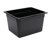 Vogue Récipient alimentaire Noir 1/2 200 mm 10,8 l