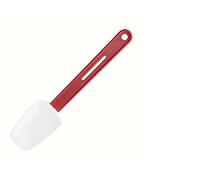 Vogue Spatule cuillère résistante à la chaleur pour la cuisson 255 mm/10 pouces, Rouge, Résistant à la chaleur jusqu'à 260°C, Résistant aux taches, Passe au lave-vaisselle, L029