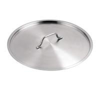 Vogue T148 Couvercle en acier inoxydable 400 mm