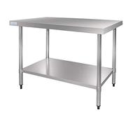 Vogue Table en acier inoxydable 900 x 1800 x 700 mm