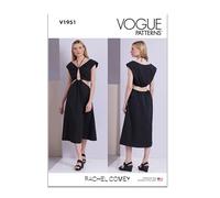 Vogue V1951Y5 Robe pour femme par Rachel Comey Y5 (18-20-22-24-26)