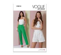 Vogue V2014B5 Short et pantalon pour femme B5 (36-38-40-42-44)
