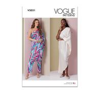 Vogue V2021A Robe et pantalon asymétriques pour femme