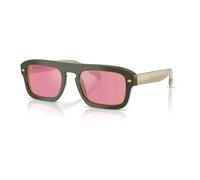 Vogue - Vert Rose Miroir Lunettes de soleil - Homme - Accessoires - Vert - Taille: 53 MM