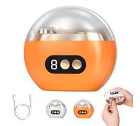 Voguehom Multi-Functional Electric Nail Trimmer, 3-In-1 Automatic Fingernail Trimmer Quiet, for Adults, Seniors (Orange)