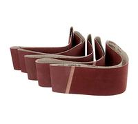 Vogueing Tool Bandes abrasives 50 mm x 686 mm, ponceuse outil abrasif pour matériaux de construction, textile, travail du bois, polissage du métal (5 pièces, grain 120)