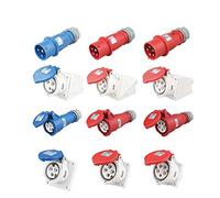 Vogueing Tool IP44 32A Prise industrielle bleue - Connecteur de prise 3 broches 32 A