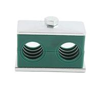 Vogueing Tool Lot de 2 colliers de serrage en plastique de 8 mm de diamètre extérieur pour fixation de tuyaux hydrauliques standard