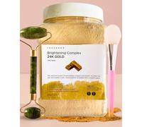 VogueNow Masque en gelée pour le visage - Masque en gelée hydratant, éclaircissant et nourrissant à l'or 24K, pot de 23 fl oz