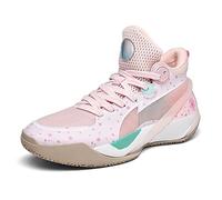 Voguerra Chaussures de Basket-Ball durables, Confortables et Respirantes, antidérapantes et résistantes à l'usure, for dynamiser Votre Parcours de Basket-Ball Fans de Basketball(Pink,38 EU)