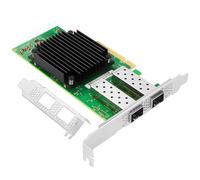 Vogzone Carte réseau 25 GbE pour Mellanox MCX512A-ACAT, PCIe 3.0 x8 25 Go Ethernet NIC avec chipset Mellanox ConnectX-5 en, double carte réseau SFP28 prise en charge RDMA