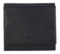 VOi Porte-monnaie noir en cuir pour femme et homme - Soft Robin Wallet Schwarz 178006