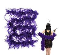 Voiakiu Boa Plume, 2M 7 Couleurs Boa Plumes, déguisements et Bricolage pour Noël, Halloween, Danse, Mariage, fête et Cosplay