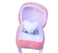 Voiakiu Boîte à bagues en Peluche,Jouets pour Chiens en Peluche - Rangement en Peluche pour boîte à Bijoux, Bague en Faux Diamant surdimensionnée, Cadeau d'anniversaire Surprise pour Femme