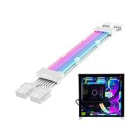 Voiakiu Câble d'extension d'alimentation RGB adressable, câble ATX RGB 24 Pin/2x8 Pin/3x8 Pin, câble d'extension d'alimentation de Ligne ATX RGB, Composants internes PC pour connecteur de Carte ère