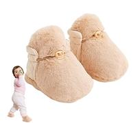 Voiakiu Chausson pour bébé - Chaussons en Polaire Chauds pour garçon et Fille,Chaussures en Coton pour bébés d'intérieur Maison Chaussons pour Tout-Petits pour Les Tout-Petits