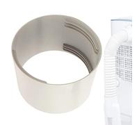 Voiakiu Connecteur d'Ventilation | Interfaces Conduit d'échappement à buse carrée pour Tuyau d'échappement 12,7 cm diamètre | kit Joint d'évent connecteur Tube AC