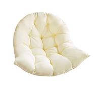 Voiakiu Coussin pour fauteuil suspendu en rotin synthétique - Coussin pour balançoire suspendue - chaise à bascule - Couleur cendre
