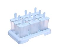 Voiakiu Machines à Popsicle | Moules à Glace réutilisables 9 pièces - Moules à Glace glacés individuels allant au Lave-Vaisselle, Glaces Faites Maison pour la Fabrication Bricolage