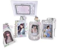 VOICE CHOO Coque de protection en PVC pour appareil photo original avec cadre photo et porte-clés (style 3)