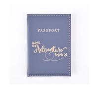 VOICE CHOO Étui de passeport en cuir pour homme et femme avec porte-carte mignon, kaki, Taille unique