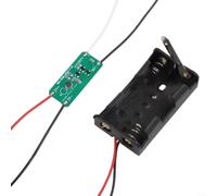 Voice Control Switch 3V-4.5V pour 6s Delay for LED Voice Control(B) | 3V-4.5V wide input, 1-2 AA/AAA pour battery powered, drives LEDs and small DC motors, pour ideal for crafts