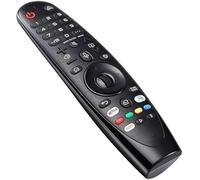 Voice Magic Télécommande AKB75855501 pour LG Smart TV Magic Télécommande de rechange AN-MR20GA MR19BA MR18BA MR650A avec fonction pointeur