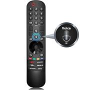Voice Magic Télécommande de rechange pour téléviseur LG Original Remote MR20GA MR21GA MR22GA MR23GA Compatible avec LG UHD OLED QNED NanoCell 4K 8K Smart TV avec pointeur et fonction vocale