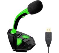 Voice Microphone À Pied Usb Pour Ordinateur - Micro De Bureau Professionnel - Microphone De Gamer Pc Ps4 - Nouvelle Version 2022 - Vert[YIN4186238]