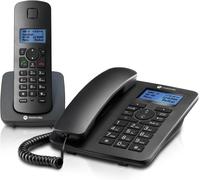 Voice - Téléphone Filaire C4201 Avec Terminal Numérique Sans Fil, Mode D'Urgence, Transfert D'Appel, Répertoire De 50 Noms Et Numéros, Mains Libres