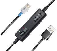 VoiceJoy Adaptateur RJ45 vers USB pour Plantronics CS500, CS510, CS520, CS530, CS540