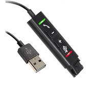 VoiceJoy Quick Disconnect Câble adaptateur USB vers carte son Prise en charge de l'annulation du bruit Enship Câble de gestion de l'annulation du bruit Connecteur vocal ENC Annulation du bruit