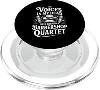 Voices in My Head Formed A Barbershop Quartet - PopSockets PopGrip pour MagSafe