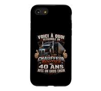 Voici à Quoi Ressemble Chauffeur Routier 40 Ans Gros Engin Coque pour iPhone SE (2020) / 7/8