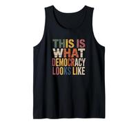 Voici à Quoi Ressemble la démocratie Design Protest Equality Débardeur