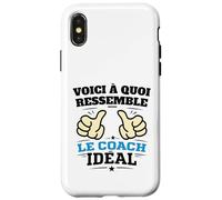 Voici à Quoi Ressemble Le Coach idéal Humour Motivation Coque pour iPhone X/XS