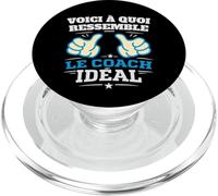 Voici à Quoi Ressemble Le Coach idéal Humour Motivation PopSockets PopGrip pour MagSafe
