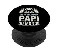 Voici à Quoi Ressemble Le Meilleur Papi du Monde Grand-père PopSockets PopGrip Adhésif