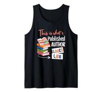 Voici à Quoi Ressemble Un auteur publié pour Les Amateurs de Livres Débardeur