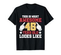 Voici à Quoi Ressemble Un Beau 45e Anniversaire de 45 Ans T-Shirt