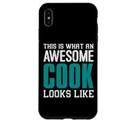Voici à Quoi Ressemble Un Cuisinier génial Funny Kitchen Chef Coque pour iPhone XS Max