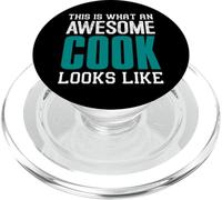 Voici à Quoi Ressemble Un Cuisinier génial Funny Kitchen Chef PopSockets PopGrip pour MagSafe